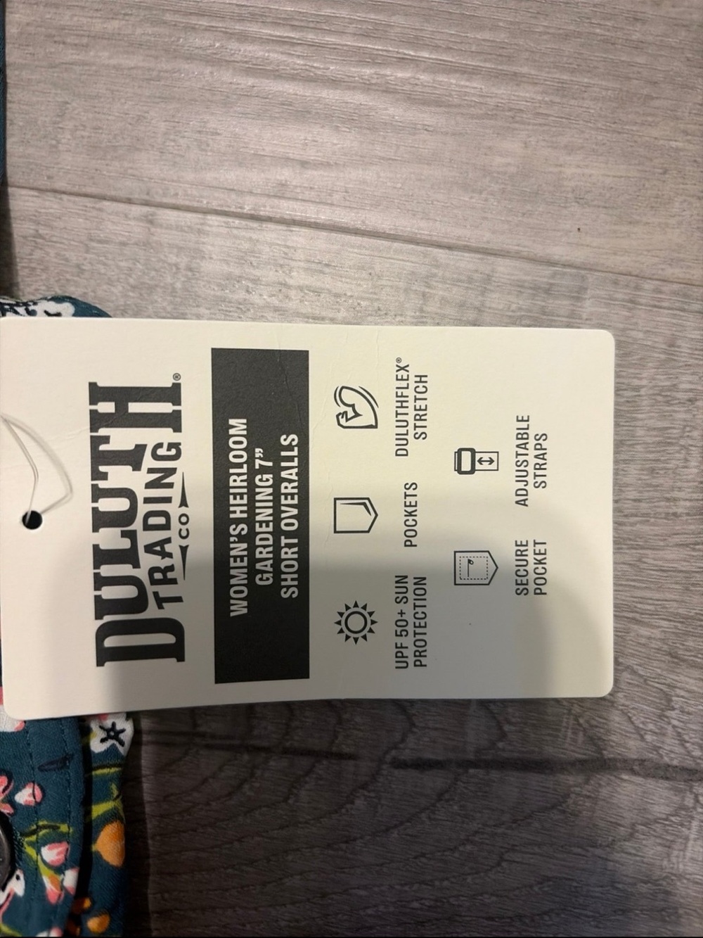 Duluth Trading Co Short Overalls  NWT S - Picture 2 of 3